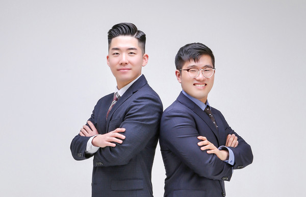 ◇(왼쪽부터)35대 대공한협을 이끌어 갈 김선호 수석부회장과 김영준 회장.